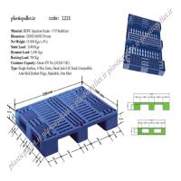 پالت پلاستیکی مشبک 100x120x15 کد 6969